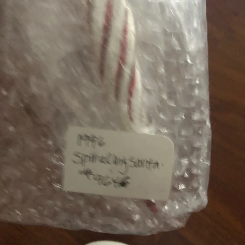 Patricia Breen Designs Spiraling Santa Ornament